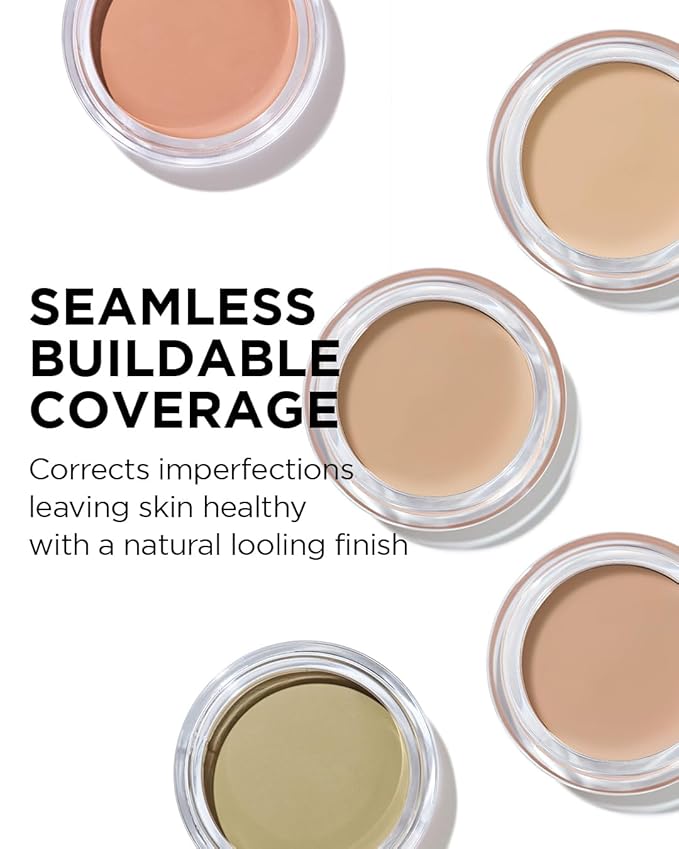 THESAEM Cover Perfection Pot Concealer #01 Clear Beige - High Adherence & Coverage Balm, Conceals Blemish & Acne Spots, Matte Finish Sebum Control for Oily and Combination Skin-VivaGrace Women
