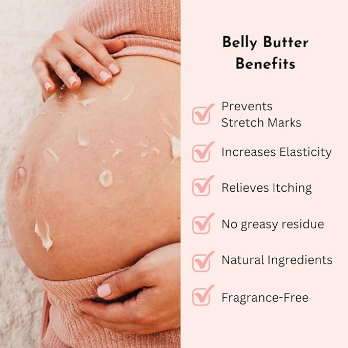 Belly Bundle by Irene Organics - Organic Belly Butter and Oil for Pregnancy Stretch Mark Prevention and Treatment - Award Winning Skincare For Pregnancy and Postpartum - Mother's Day Gift Set (Small)-VivaGrace Women