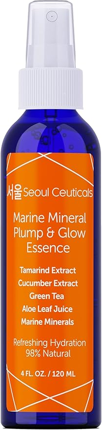 SeoulCeuticals Korean Skin Care Essence Toner - K Beauty Skincare Spray Mist For Face Contains Cucumber Extract and Marine Minerals + Organic Aloe - Get That Healthy Youthful Glow-VivaGrace Women
