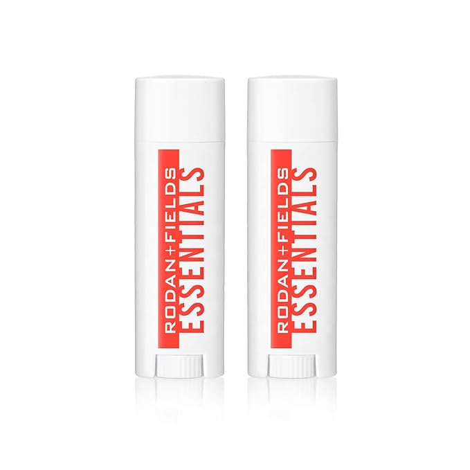 Rodan + Fields Essentials Lip Shield SPF 25 | 2 Pack | Lip Balm with Sunblock | Hydrating Formula for Chapped Lips | Travel Size | Beach Essential for Lip Care | Sun Protection-VivaGrace Women