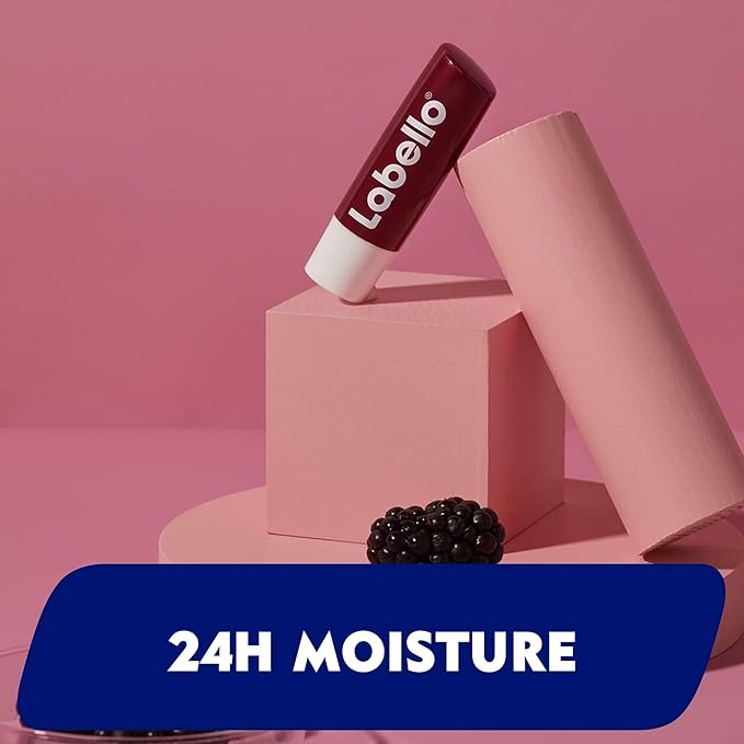 Labello BlackBerry Shine Lip Balm 4,8 g-VivaGrace Women
