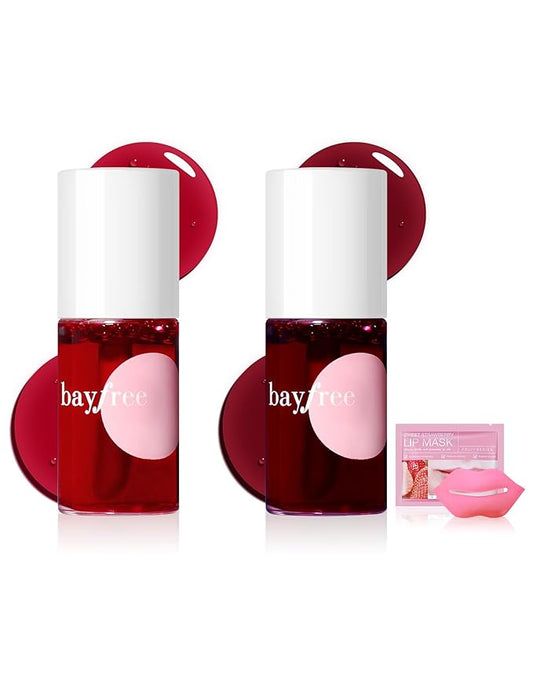 Lip Tint Stain Set, Lip Stain Long Lasting Lightweight Waterproof, Transfer-Proof, Non-sticky, Lip Makeup Matte Finish-VivaGrace Women