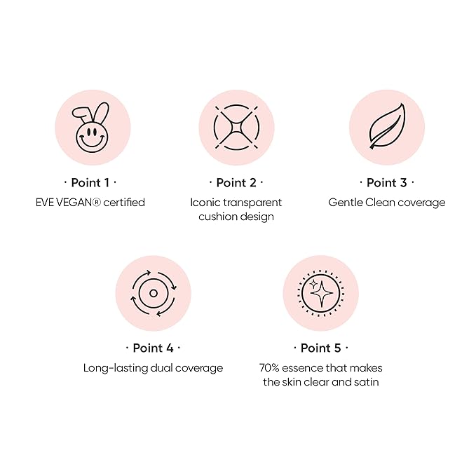 Skin Tune Vegan Cover Cushion Foundation 02 NUDE TUNE | Nude Peach |dewy, glow, long-lasting, double coverage, clean beauty, lightweight, natural look, foundation for sensitive skin, hydrating cushion-VivaGrace Women