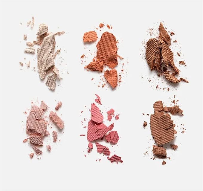 Bissú 6 colors Makeup Palette (4grms each color) includes 2 highlighters, 2 Bronzers, 2 Blushes (La de Cajón)-VivaGrace Women