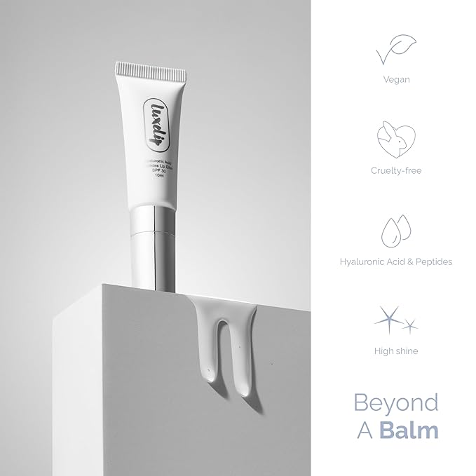 Tinted Lip Balm Elixir for OIder Women, Hydrating Vegan Lip Care with Sheer Color & Moisturizing Glow – Non-Sticky Nourishing Lip Treatment for Soft, Smooth Lips (Naturally Clear 10ml)-VivaGrace Women