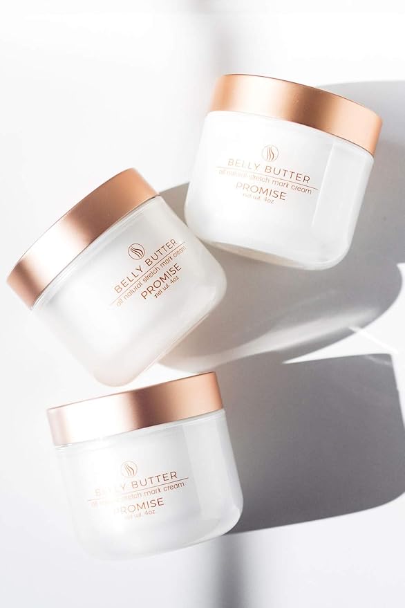 Promise Stretch Mark Prevention Kit, Scars and Dry Skin, Ultra-Hydrating Stretch Mark Cream and Stretch Mark Oil for Pregnant Women, Vegan, Non-Toxic, Set-VivaGrace Women