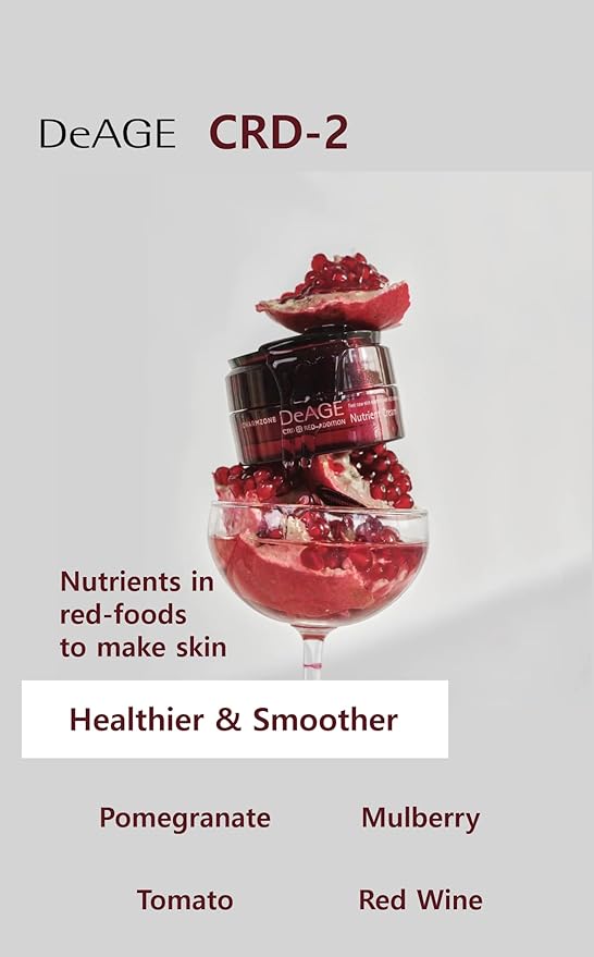 CHARMZONE DeAge Red Addition Set of 3, Red Wine Anti-aging Korean skin care routine Hydrating Nourishing (10.98 fl.oz)-VivaGrace Women