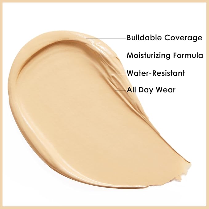 FOCALLURE FIX CORRECTOR Concealer Stick, Full Coverage Concealer Makeup, Color Corrector for Dark Circles, Including Replaceable Applicator, YL03 TART-VivaGrace Women