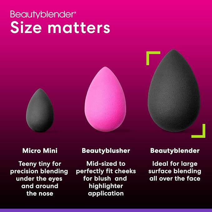 Beautyblender® | Pro Blender Makeup Sponge | Blend Liquid Foundations, Powders and Creams | Streak Free Application | Vegan, Cruelty Free | Made in USA-VivaGrace Women