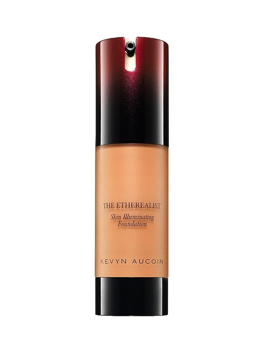 Kevyn Aucoin The Etherealist Skin Illuminating Foundation, EF 13 (Deep) shade: Comfortable, shine-free, smooth, moisturize. Medium to full coverage. Makeup artist go to. Even, bright & natural look.-VivaGrace Women