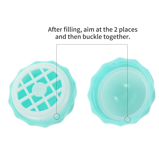 FRCOLOR Lip Balm Containers 10Pcs Empty Lip Lip Balm Bottles Filling Lipstick Box Empty Lip Balm Sphere Containers Balm Sphere Containers Lip Balm Holder-VivaGrace Women