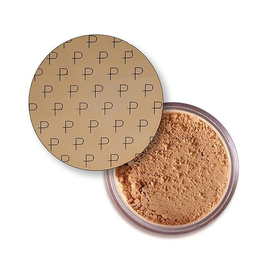 MAEPEOR Matte Setting Loose Powder 8 Colors Smooth and Lightweight Face Powder for Brightening and Setting Makeup with Face Puff (05 Heat)-VivaGrace Women