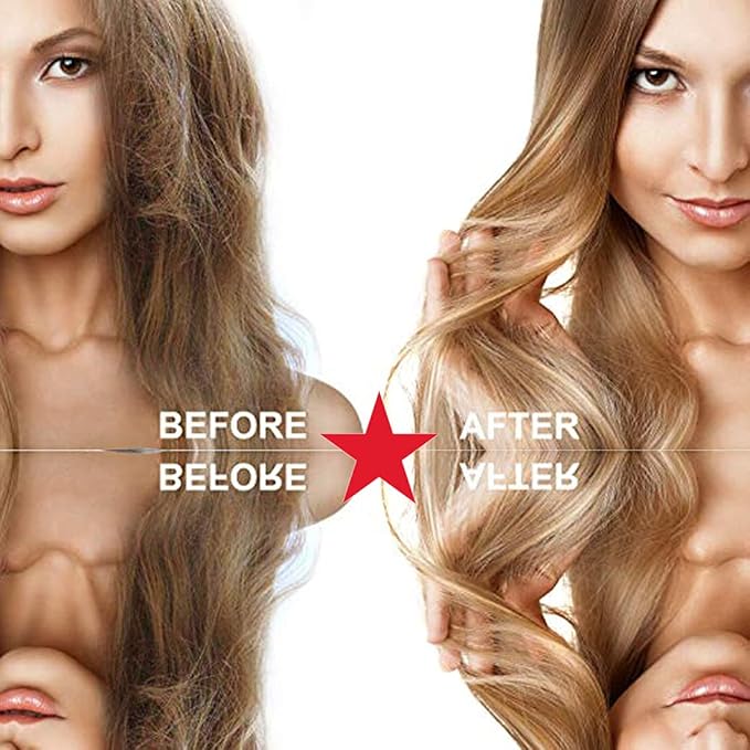 Brazilian Keratin Hair Treatment blowout Straightening Product Professional Grade Natural Organic Looking Results at Home or Salon (4oz Keratin)-VivaGrace Women