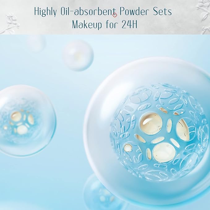 FLORASIS Flawless Jade Breathable Setting Powder (01 Snow)-VivaGrace Women