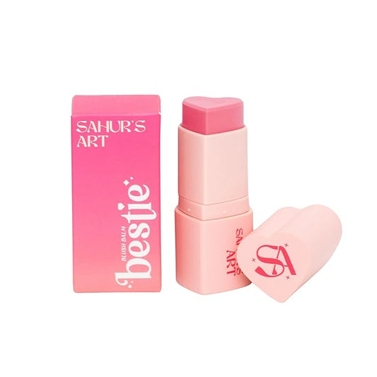 Bestie Blush Balm Stick Heart Shaped for Cheeks-VivaGrace Women