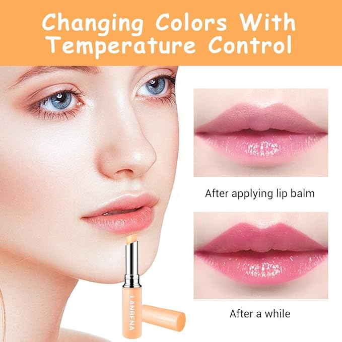 LANBENA Chameleon Lip Balm Nourishing Moisturizing Lip Care Daily Use Natural Extract Beauty Makeup Lipstick-VivaGrace Women