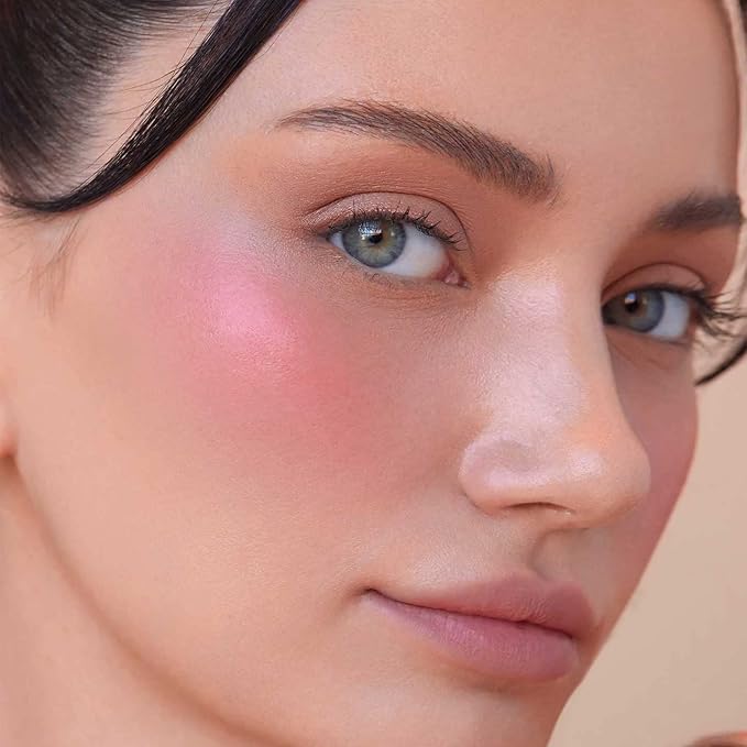 So Soft Blush, Cream Blush Stick, Blendable and Buildable Color On The Go, 8g/0.3 oz (Strawberry)-VivaGrace Women
