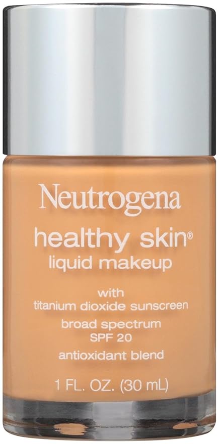 Neutrogena Healthy Skin Liquid Makeup, SPF 20, 85/Honey, 1 Fluid Ounce-VivaGrace Women