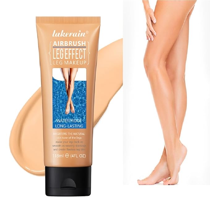 Leg Makeup Waterproof No Transfer,Leg Makeup Lotion,Leg and Body Scar Cover up Makeup,Long Last Body Foundation (2# Medium Golw)-VivaGrace Women
