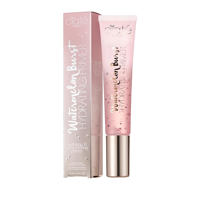 Ciate London Watermelon Burst Hydrating Primer with Niacinamide, Vitamin E, Hyaluronic Acid-VivaGrace Women