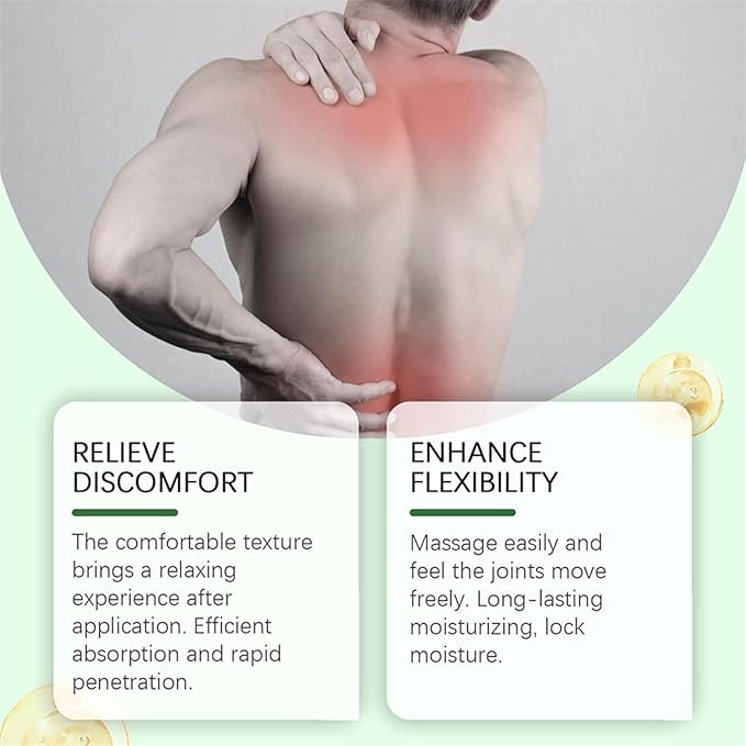 Miracle Balm, Organic Miracle Balm, Natural Ingredients, Relaxed and Comfortable for Legs, Arms, Back（2 pcs） AA-VivaGrace Women