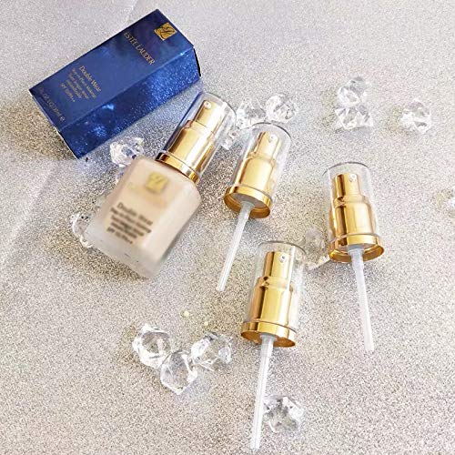 2pcs Replacement Pump for Foundation Bottle Compatible with Both Double Wear and Mac(Gold Color)-VivaGrace Women