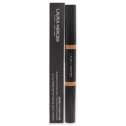 Laura Mercier Secret Camouflage Concealer Duo Stick - 3N Medium with Neutral Undertones Women 2 x 0.3 oz-VivaGrace Women