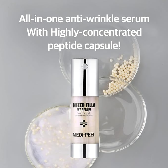 [Medi-Peel] Mezzo Filla Eye Serum 1.01 fl oz / 30ml | Anti-Wrinkle Serum For Eyes, Anti-Aging, Hydrating | Korean Skincare, For All Skin Types-VivaGrace Women