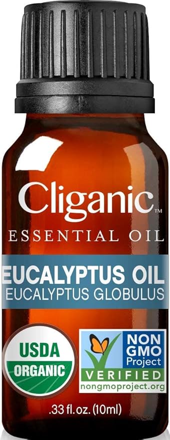 Cliganic USDA Organic Eucalyptus Essential Oil, 100% Pure | Natural Aromatherapy Oil for Diffuser Steam Distilled | Non-GMO Verified (Packaging May Vary)-VivaGrace Women