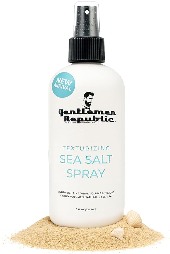 Gentlemen Republic Sea Salt Spray for Men & Women – Hair Texturizing Spray with Dead Sea Salt, Vitamin E & Kelp – Adds Volume & Texture – Lightweight Texturizing for Hair Men – 8 oz-VivaGrace Women