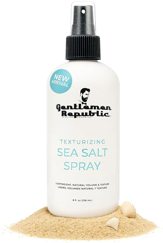 Gentlemen Republic Sea Salt Spray for Men & Women – Hair Texturizing Spray with Dead Sea Salt, Vitamin E & Kelp – Adds Volume & Texture – Lightweight Texturizing for Hair Men – 8 oz-VivaGrace Women
