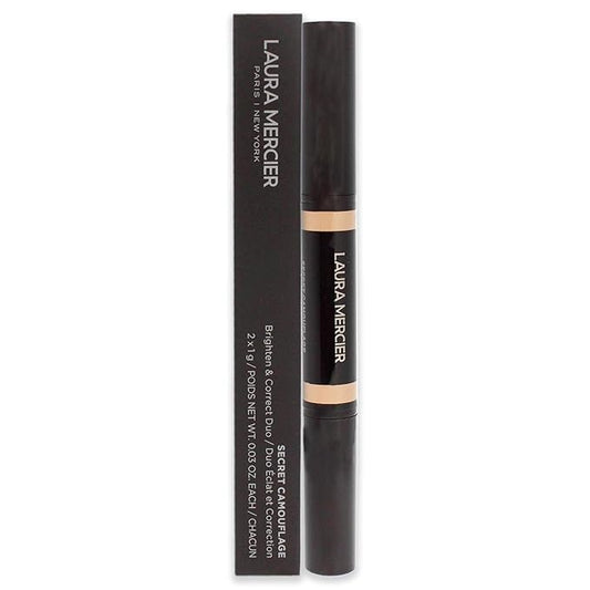 Laura Mercier Secret Camouflage Concealer Duo Stick - 1N Fair with Neutral Undertones Women 2 x1g/ 0.03 oz-VivaGrace Women
