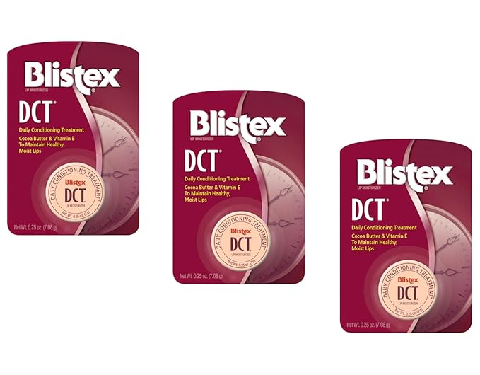 Blistex DCT Daily Conditioning Treatment 0.25 oz(Pack of 3)-VivaGrace Women