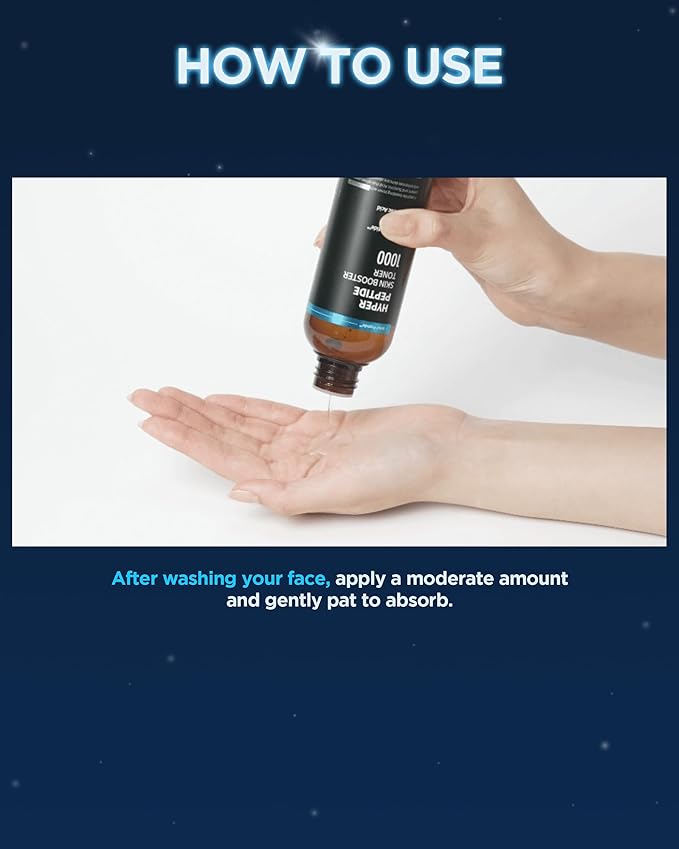 WELLAGE Hyper Peptide Skin Booster Face Toner - Korean Beauty Facial Astringent, Infused Peptide PHA, Anti-Aging, Wrinkle & Elasticity Improvement - for Uneven Texture, Reduces Pores, 6.76 fl.oz.-VivaGrace Women