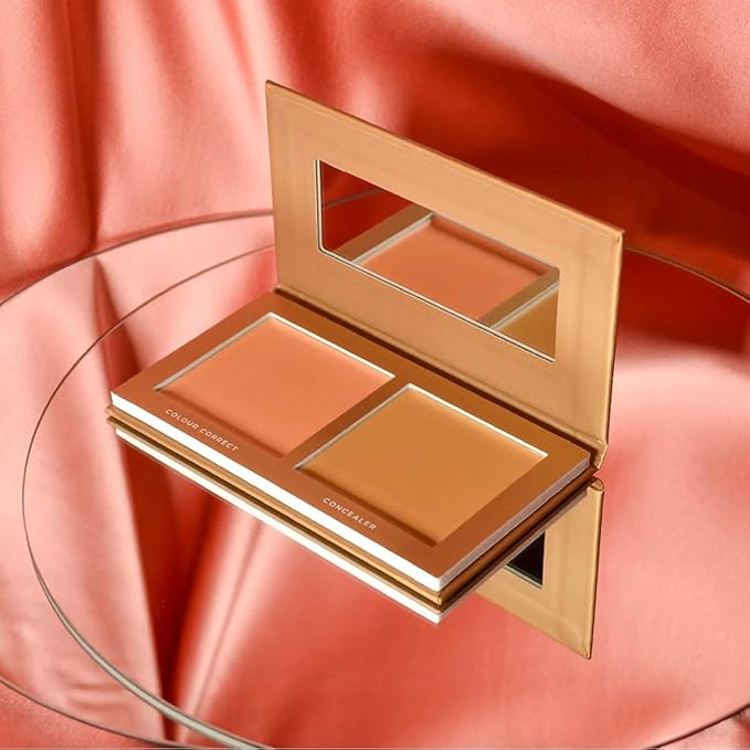 Jecca Blac Correct and Conceal Medium Coverage Palette, Lightweight Long Lasting Formula, Medium To Full Coverage, Gender Neutral and LGBTIQA+ Inclusive Make Up, Medium 5.0, 12g-VivaGrace Women