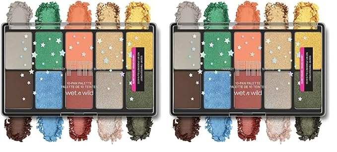 wet n wild Fantasy Makers Halloween 10 Pan Palette Twisted Forest (Pack of 2)-VivaGrace Women