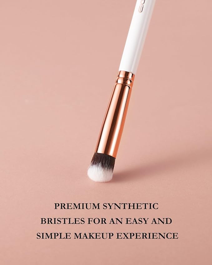 Eyeshadow Primer Brush Concealer Brush Crease Brush Eyeshadow Makeup Brush - Ivory-VivaGrace Women