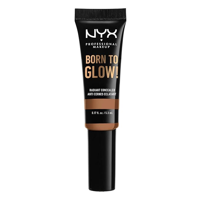 NYX PROFESSIONAL MAKEUP Born To Glow Radiant Concealer, Medium Coverage - Warm Honey-VivaGrace Women