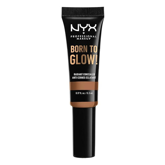 NYX PROFESSIONAL MAKEUP Born To Glow Radiant Concealer, Medium Coverage - Warm Honey-VivaGrace Women