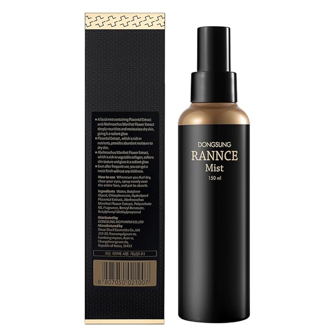 RANNCE Facial Mist, Face Mist with Okra Fruit Extract and Abelmoschus Manihot Flower Extract, Hydrates and Nourishes Skin, Day Care (Rannce, 5.07 fl oz)-VivaGrace Women