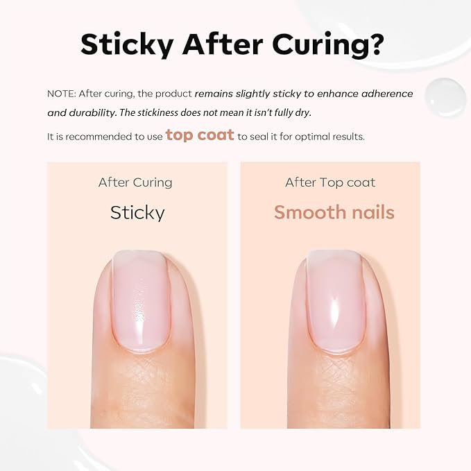 modelones Builder Nail Gel, Milky White Builder for Nail Thickening, 8-in-One LED Lamp Cured Strengthener Hard Color Base Extension Glue Gel Polish in a Bottle for Home DIY Salon Women-VivaGrace Women