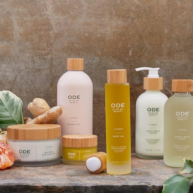 McEvoy Ranch Whipped Body Butter | ODE Olive Oil Beauty | 5.8 FL OZ | Crafted with Organic EVOO, Hyaluronic Acid, Organic Shea & Cocoa Butters | Nourishing, Brightening, Firming (Citrus)-VivaGrace Women