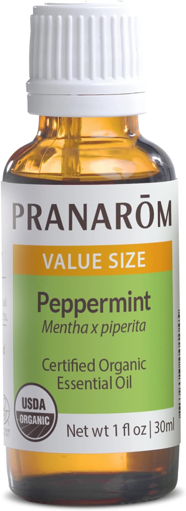 Pranarom USDA Certified Organic Peppermint Essential Oil (30ml), 100% Pure Undiluted Therapeutic Grade from India for Aromatherapy, Diffuser, Topical, Cooling, Massage & Relaxation-VivaGrace Women