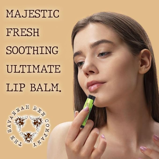 Savannah Bee Company Lip Balm - Lip Moisturizer for Chapped Lips - Hydrating Lip Balm with Pure Honey-VivaGrace Women
