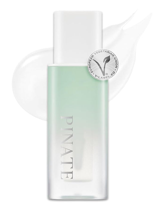 Natural Bloom Korean Lip Oil Serum 0.14 fl oz | Moisturizing Lip Booster Plumping Oil Serum Enriched w/Camellia & Safflower Oils | Non-Irritating Clear Lip Gloss with Glazed Finish (Clear Dew)-VivaGrace Women