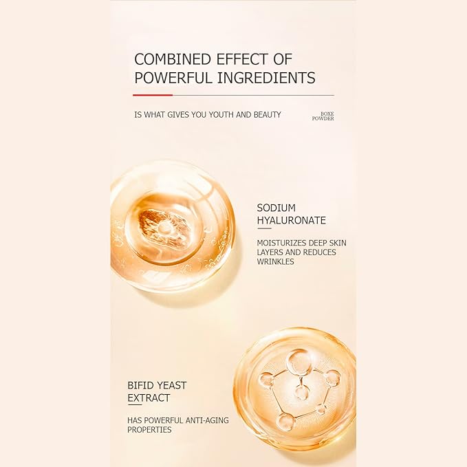 VENZEN Hexapeptide Bouncy Freeze-Fried Powder 60PCS Set Refreshing Hydration Luxury Skin Care Gift Box 60 Bottles-VivaGrace Women