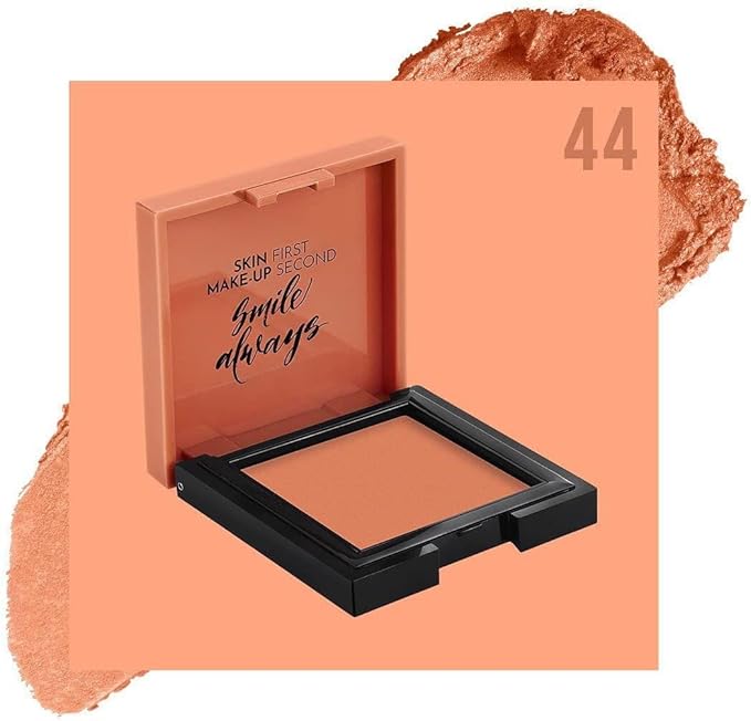 Pastel Cream Blush 44 |Light Peach | Fresh | Healthy & Natural Look | Ligh Weighted Formula | Sebum Control Richly Pigmented | Easily Blendable | Long Lasting | Semi Matte | 0.18 oz.-VivaGrace Women