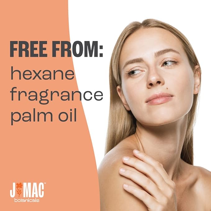 J MAC BOTANICALS Organic Fractionated Coconut Oil (4 oz Glass Bottle) Organic Carrier Oil and moisturizer-VivaGrace Women