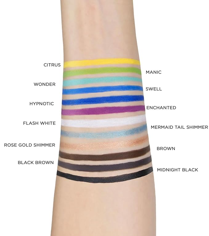 L.A. COLORS Gel Eyeliner, Flash White CP635
