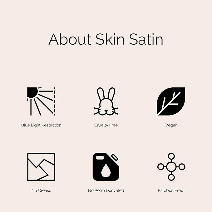 OFIR Skin Satin Medium Coverage Foundation | Vegan | Blue Light Protection | Non-Creasing | 1 FL OZ | (Caramel - Medium Cool)-VivaGrace Women